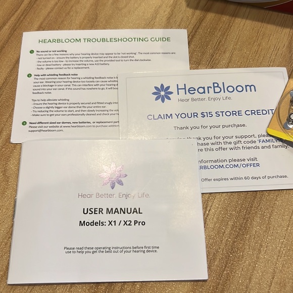 Hearbloom Hearing Aids and Batteries - Picture 8 of 10
